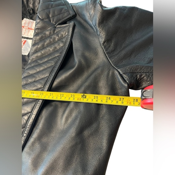 Nick Fury Iron Man 2 Coat Black Leather Long Coat - Picture 8 of 10